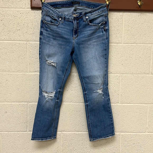 Silver Jean Co Capris - Picture 1 of 4